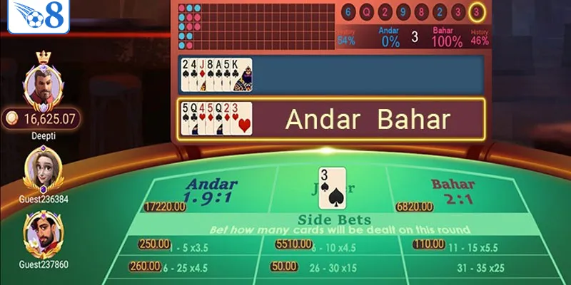 Mẹo chơi Andar Bahar - Chiến thuật theo nhịp lá bài Ấn Độ 2 Mẹo chơi Andar Bahar với Early Round Betting