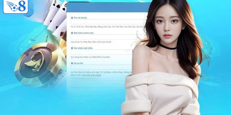 Quy trình đăng ký O8 cho tân thủ